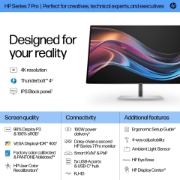Picture of HP Series 7 Pro 27 inch 4K Thunderbolt 4 Monitor - 727pk