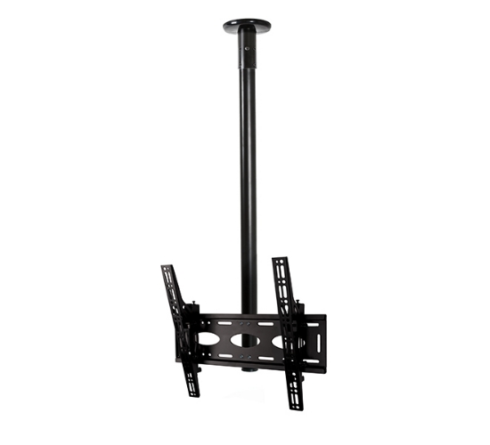 Picture of B-Tech Universal Flat Screen Ceiling Mount with Tilt (VESA 400) - 1.5m Ø50mm Pole