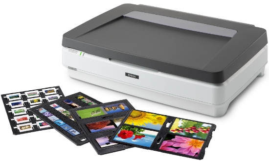 Picture of Epson Expression 13000XL Pro Flatbed scanner 2400 x 4800 DPI A3 Grey, White