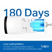 Picture of TP-Link Tapo C410 2-pack Bullet IP security camera Outdoor 2304 x 1296 pixels Ceiling/wall