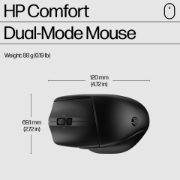 Picture of HP 680 Comfort Dual-Mode Keyboard and Mouse Combo