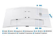 Picture of Samsung S65TC computer monitor 86.4 cm (34") 3440 x 1440 pixels UltraWide Quad HD LED White
