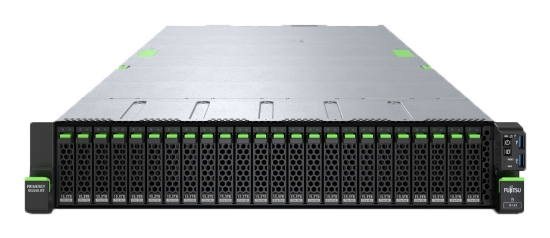 Picture of Fujitsu PRIMERGY RX2540 M7 server 0 GB Rack (2U) Intel Xeon Silver 4509Y 2.6 GHz 32 GB DDR5-SDRAM 900 W