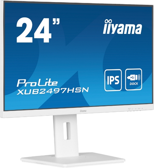 Picture of iiyama ProLite XUB2497HSN-W1 computer monitor 60.5 cm (23.8") 1920 x 1080 pixels Full HD LED White