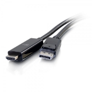 Picture of C2G 50193 video cable adapter 0.9 m DisplayPort HDMI Black