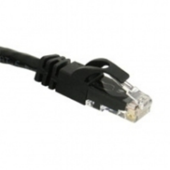 Picture of C2G 25ft Cat6 550MHz Snagless networking cable Black 7.625 m