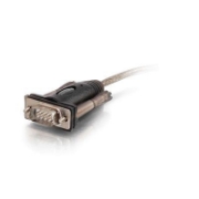 Picture of C2G 26887 serial cable Black 1.5 m USB DB9