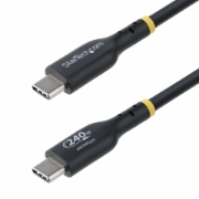 Picture of StarTech.com 4m USB-C Charging Cable, USB-IF Certified USB C Cable, 240W PD EPR, USB 2.0 Type-C Laptop Charger Cord, USB-C Data Transfer Cable, TPE Jacket, M/M