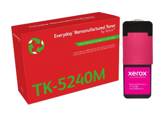 Picture of Everyday Remanufactured Everyday™ Magenta Remanufactured Toner by Xerox compatible with Kyocera TK-5240M, Standard capacity