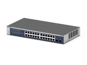 Picture of NETGEAR GS724Tv6 Managed L2+/L3 Gigabit Ethernet (10/100/1000) 1U Blue, Grey