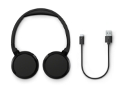 Picture of Philips 4000 series TAH4209BK/00 headphones/headset Wireless Head-band Calls/Music Bluetooth Black