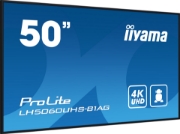Picture of iiyama LH5060UHS-B1AG Signage Display Digital A-board 125.7 cm (49.5") LED Wi-Fi 500 cd/m² 4K Ultra HD Black Built-in processor Android 11 24/7
