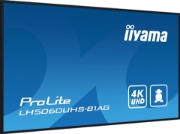 Picture of iiyama LH5060UHS-B1AG Signage Display Digital A-board 125.7 cm (49.5") LED Wi-Fi 500 cd/m² 4K Ultra HD Black Built-in processor Android 11 24/7