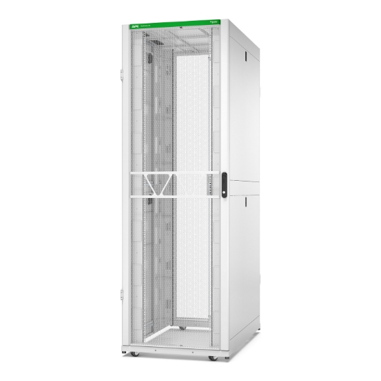 Picture of APC NetShelter SX Server Rack Gen 2, 48U, 2258H x 750W x 1200D mm, with Sides, White