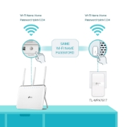 Picture of TP-Link AV1000 Gigabit Passthrough Powerline AC Wifi Kit