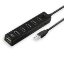 Image de ACT AC6215 hub & concentrateur USB 2.0 480 Mbit/s Noir