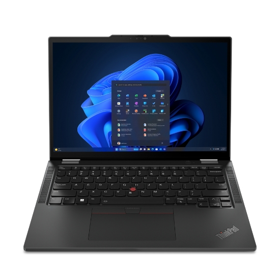 Picture of Lenovo ThinkPad X13 2-in-1 Gen 5 Intel Core Ultra 5 125U Hybrid (2-in-1) 33.8 cm (13.3") Touchscreen WUXGA 16 GB LPDDR5x-SDRAM 512 GB SSD Wi-Fi 6E (802.11ax) Windows 11 Pro English Black