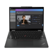 Picture of Lenovo ThinkPad X13 2-in-1 Gen 5 Intel Core Ultra 5 125U Hybrid (2-in-1) 33.8 cm (13.3") Touchscreen WUXGA 16 GB LPDDR5x-SDRAM 512 GB SSD Wi-Fi 6E (802.11ax) Windows 11 Pro English Black