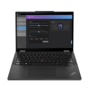 Picture of Lenovo ThinkPad X13 2-in-1 Gen 5 Intel Core Ultra 5 125U Hybrid (2-in-1) 33.8 cm (13.3") Touchscreen WUXGA 16 GB LPDDR5x-SDRAM 512 GB SSD Wi-Fi 6E (802.11ax) Windows 11 Pro English Black