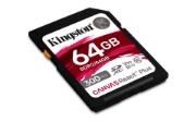 Picture of Kingston Technology 64GB Canvas React Plus SDXC UHS-II 300R/260W U3 V90 for Full HD/4K/8K