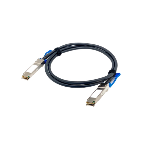 Picture of QNAP CAB-DAC15M-Q28 InfiniBand/fibre optic cable 1.5 m QSFP28 Black