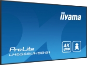 Picture of iiyama LH6565UHSB-B1 Signage Display Kiosk design 163.8 cm (64.5") LED Wi-Fi 800 cd/m² 4K Ultra HD Black Built-in processor Android 11 24/7