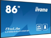 Picture of iiyama LH8665UHSB-B1 Signage Display Kiosk design 2.18 m (86") LED Wi-Fi 800 cd/m² 4K Ultra HD Black Built-in processor Android 11 24/7