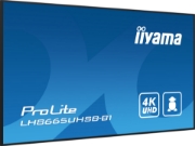 Picture of iiyama LH8665UHSB-B1 Signage Display Kiosk design 2.18 m (86") LED Wi-Fi 800 cd/m² 4K Ultra HD Black Built-in processor Android 11 24/7
