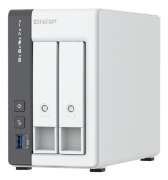 Picture of QNAP TS-216G NAS/storage server Tower Cortex-A Cortex-A55 4 GB HDD White