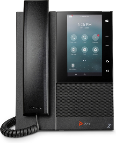 Picture of POLY CCX 505 Business Media Phone with Open SIP and PoE-enabled