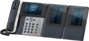 Picture of POLY Edge E550 IP Phone and PoE-enabled