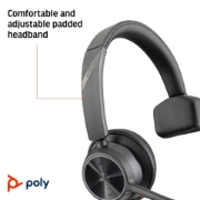 Picture of POLY Voyager 4310 Microsoft Teams Certified USB-C Headset +BT700 dongle