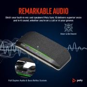 Picture of POLY Sync 10 Microsoft Teams Certified Speakerphone