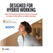Picture of POLY Voyager Focus 2 Microsoft Teams Certified USB-A Headset