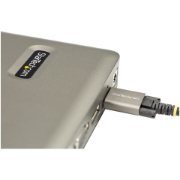 Picture of StarTech.com USB C Dock - USB-C to DisplayPort 4K 30Hz or VGA - 65W USB Power Delivery Charging - 4-Port USB 3.1 Gen 1 Hub - Universal USB-C Laptop Docking Station w/ Ethernet