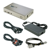 Picture of StarTech.com USB C Dock - USB-C to DisplayPort 4K 30Hz or VGA - 65W USB Power Delivery Charging - 4-Port USB 3.1 Gen 1 Hub - Universal USB-C Laptop Docking Station w/ Ethernet