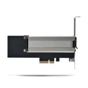 Picture of StarTech.com M.2 NVMe SSD to PCIe x4 Mobile Rack/Backplane with Removable Tray for PCI Express Expansion Slot, Tool-less Installation, PCIe 4.0/3.0 Hot-Swap Drive Bay, Key Lock - 2 Keys Included