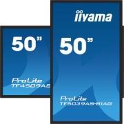 Picture of iiyama TF5039AS-B1AG Signage Display Digital signage flat panel 125.7 cm (49.5") LED 500 cd/m² 4K Ultra HD Black Touchscreen Built-in processor Android 24/7