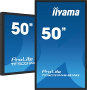 Picture of iiyama TF5039AS-B1AG Signage Display Digital signage flat panel 125.7 cm (49.5") LED 500 cd/m² 4K Ultra HD Black Touchscreen Built-in processor Android 24/7