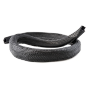 Picture of StarTech.com 10ft (3m) Cable Management Sleeve, Trimmable Heavy Duty Cable Wrap, 1.2" (3cm) Dia. Polyester Mesh Computer Cable Manager/Protector/Concealer, Black Cord Organizer/Hider