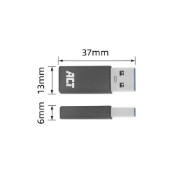 Picture of ACT USB-A to USB-C adapter