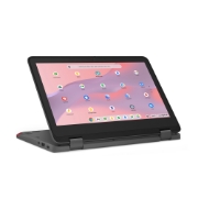 Picture of Lenovo 300e Yoga Chromebook Gen 4 MediaTek Kompanio 520 29.5 cm (11.6") Touchscreen HD 4 GB LPDDR4x-SDRAM 32 GB eMMC Wi-Fi 6 (802.11ax) ChromeOS Belgian Grey