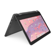 Picture of Lenovo 300e Yoga Chromebook Gen 4 MediaTek Kompanio 520 29.5 cm (11.6") Touchscreen HD 4 GB LPDDR4x-SDRAM 32 GB eMMC Wi-Fi 6 (802.11ax) ChromeOS Belgian Grey