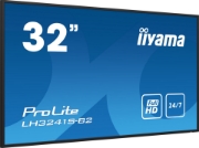 Picture of iiyama LH3241S-B2 Signage Display Kiosk design 80 cm (31.5") LED 350 cd/m² Full HD Black 24/7