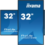 Picture of iiyama LH3241S-B2 Signage Display Kiosk design 80 cm (31.5") LED 350 cd/m² Full HD Black 24/7