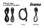 Picture of iiyama LH3241S-B2 Signage Display Kiosk design 80 cm (31.5") LED 350 cd/m² Full HD Black 24/7