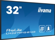 Picture of iiyama LH3275HS-B1AG Signage Display Digital signage flat panel 81.3 cm (32") LCD Wi-Fi 500 cd/m² Full HD Black Built-in processor Android 11 24/7