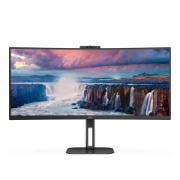 Picture of AOC V5 CU34V5CW LED display 86.4 cm (34") 3440 x 1440 pixels Wide Quad HD Black