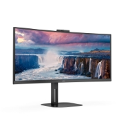 Picture of AOC V5 CU34V5CW LED display 86.4 cm (34") 3440 x 1440 pixels Wide Quad HD Black