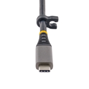 Picture of StarTech.com USB C Multiport Adapter, Dual 4K 60Hz HDMI 2.0b, HDR10, 2x 10Gbps USB Hub, 100W PD Pass-Through, GbE, SD, 14"/35cm Cable, Mini Dock, Laptop Docking Station, Win/Mac